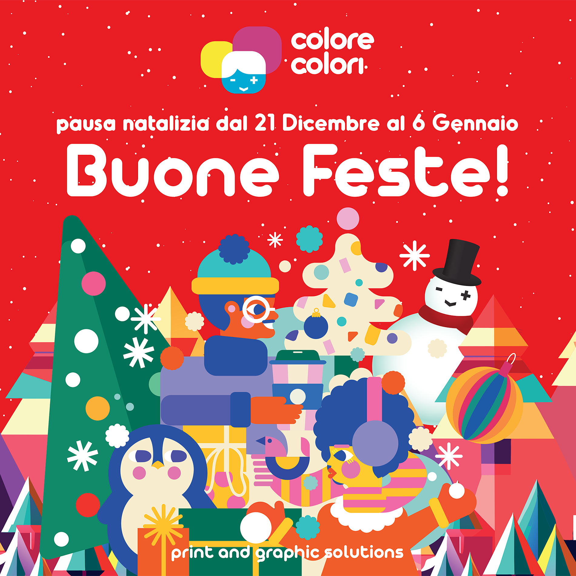 Buone Feste da Colore Colori!